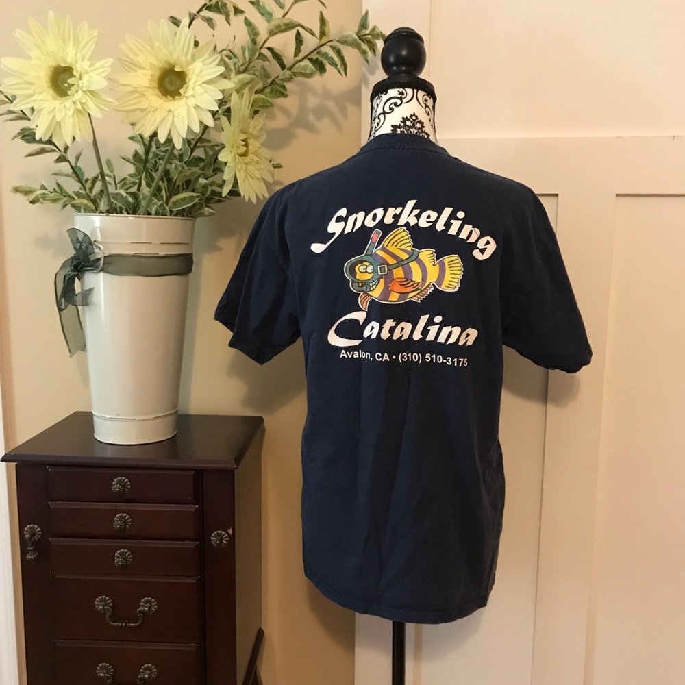 Vintage Snorkeling Catalina Shirt
